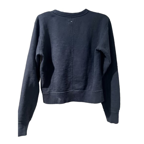 RAG & BONE FRENCH TERRY SWEATSHIRT cotton GLOW IN THE DARK Pet Small A001360 - Picture 11 of 11